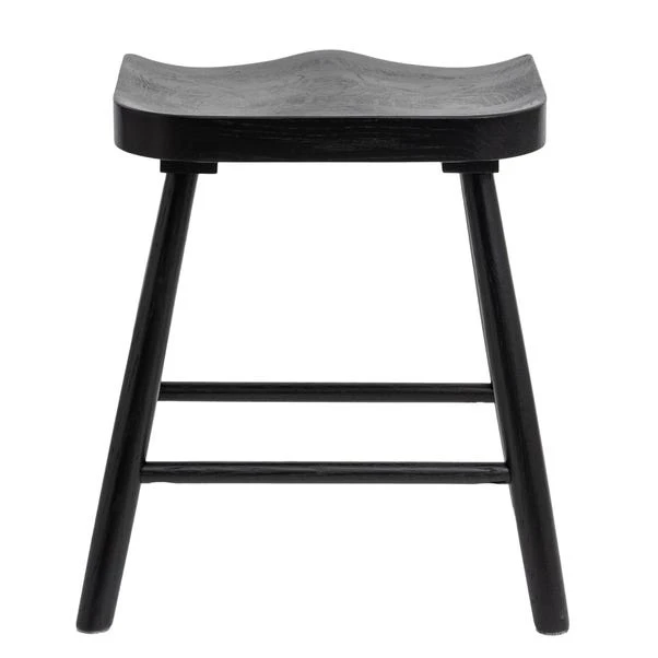 Dunelm Loxwood Oak Stool - Image 5