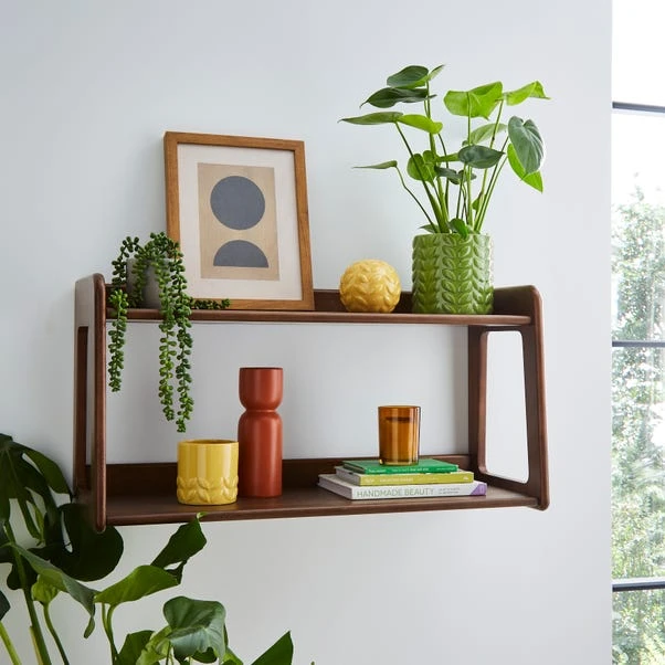 Dunelm Elements Beechwood Wall Shelving Unit 3 Dunelm Elements Beechwood Wall Shelving Unit
