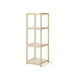Dunelm Modular 4 Shelf Gold Frame Component 10 Dunelm Modular 4 Shelf Gold Frame Component -House of Reeves store 30769874 alt04