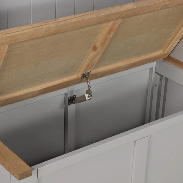 Dunelm Bromley Grey Hallway Tall Unit - Image 6