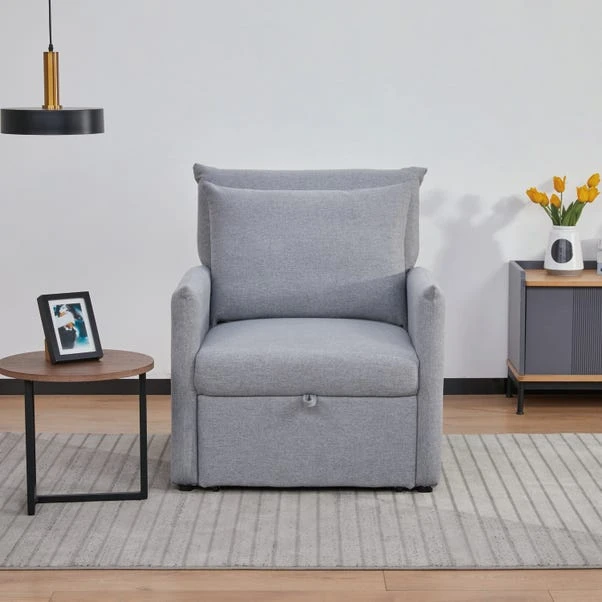 Dunelm Grayson Grey Chair Bed Light 3 Dunelm Grayson Grey Chair Bed Light