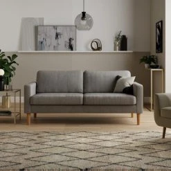 Dunelm Jacob Cord 3 Seater Sofa