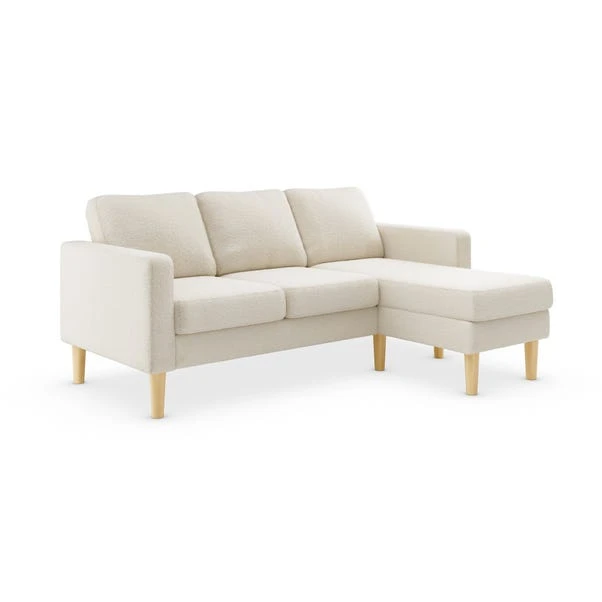 Dunelm Jacob Sherpa Compact Corner Chaise Sofa 5 Dunelm Jacob Sherpa Compact Corner Chaise Sofa - Image 3
