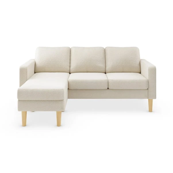 Dunelm Jacob Sherpa Compact Corner Chaise Sofa 6 Dunelm Jacob Sherpa Compact Corner Chaise Sofa - Image 4