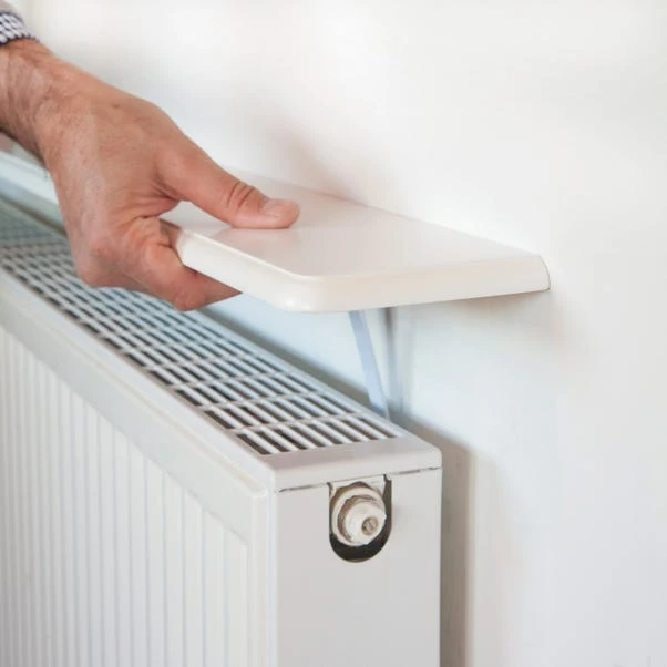 Gablemere White Radiator Shelf 5 Gablemere White Radiator Shelf - Image 3
