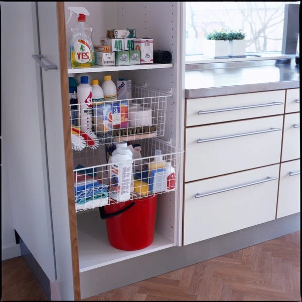 Elfa Universal Runner And Basket 3 Elfa Universal Runner And Basket