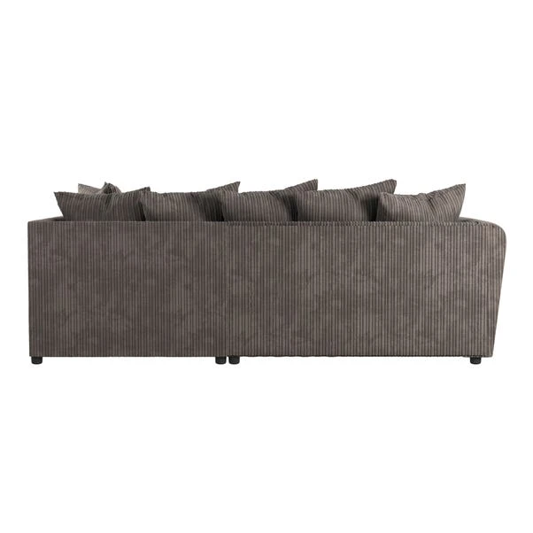 Dunelm Blake Jumbo Cord Right Hand Corner Sofa 6 Dunelm Blake Jumbo Cord Right Hand Corner Sofa - Image 4