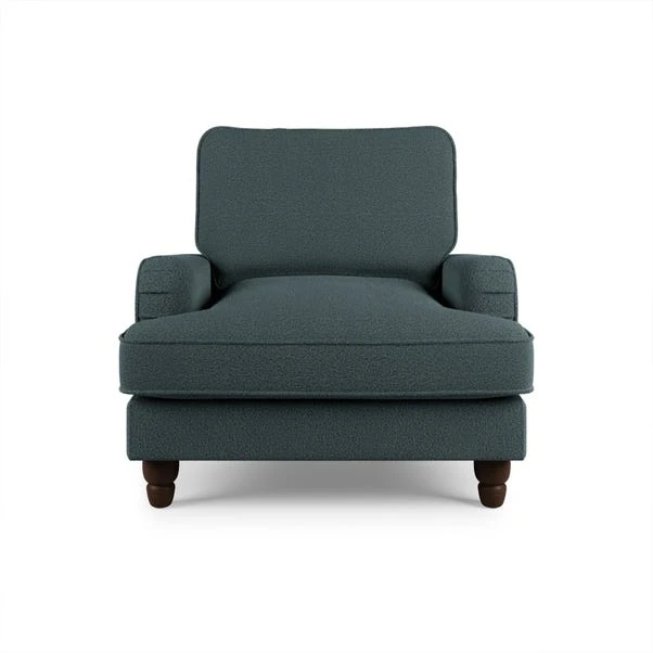 Dunelm Beatrice Chunky Soft Chenille Armchair - Image 2