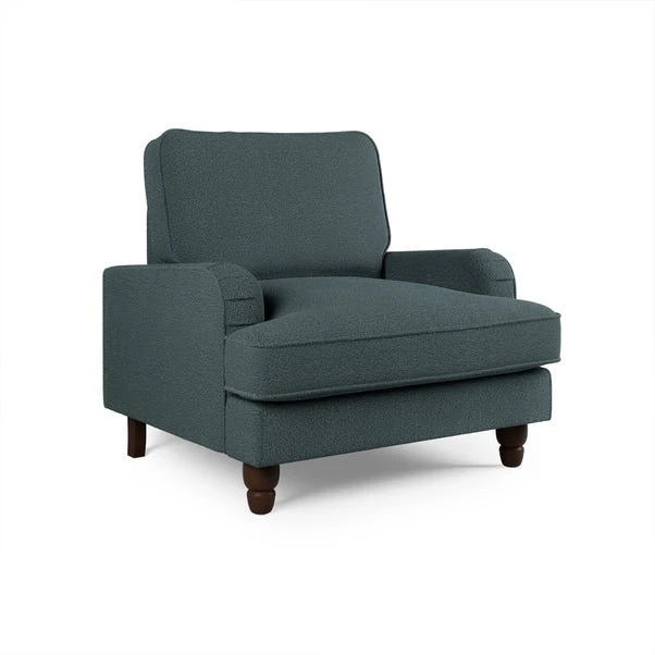 Dunelm Beatrice Chunky Soft Chenille Armchair - Image 3