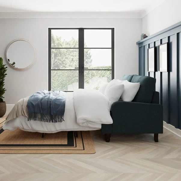 Dunelm Beatrice Chunky Soft Chenille Sofa Bed - Image 4