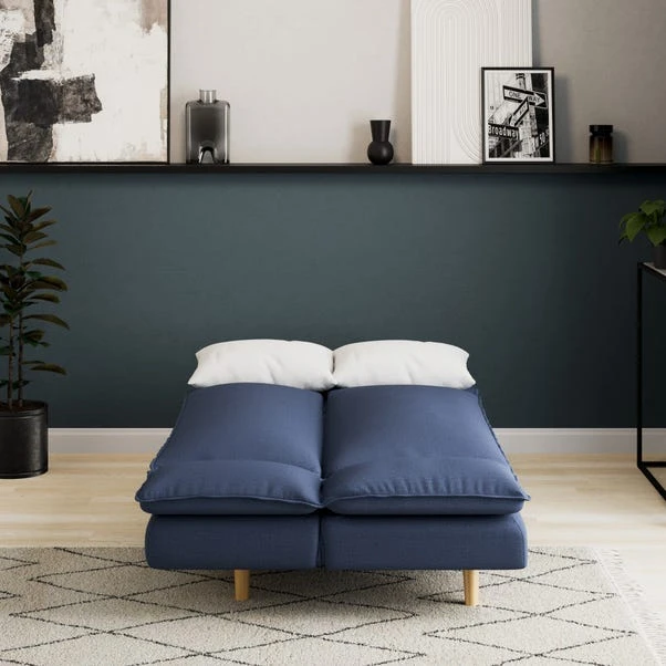 Dunelm Mateo Flatweave Clic Clac Sofa Bed - Image 2