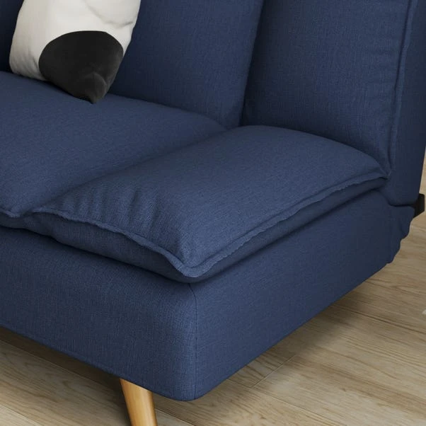 Dunelm Mateo Flatweave Clic Clac Sofa Bed - Image 5