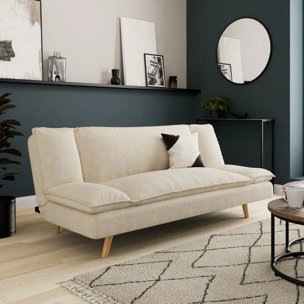 Dunelm Mateo Sherpa Clic Clac Sofa Bed 3 Dunelm Mateo Sherpa Clic Clac Sofa Bed