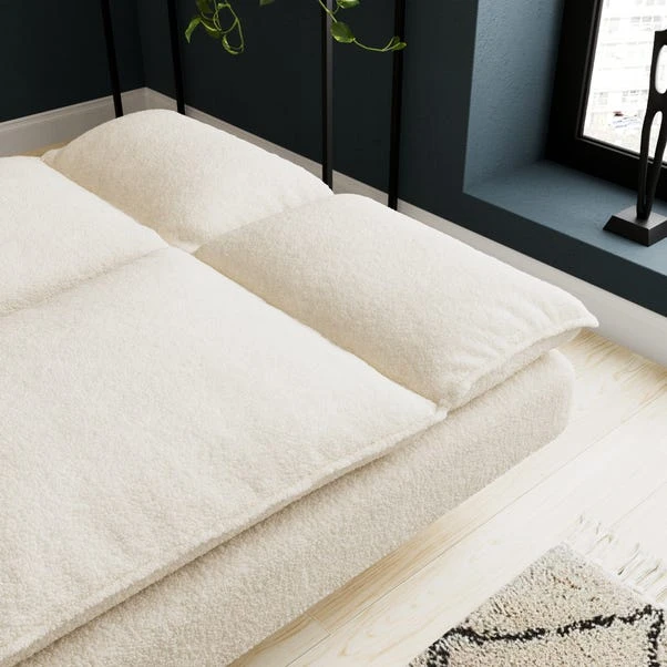 Dunelm Mateo Sherpa Clic Clac Sofa Bed 6 Dunelm Mateo Sherpa Clic Clac Sofa Bed - Image 4