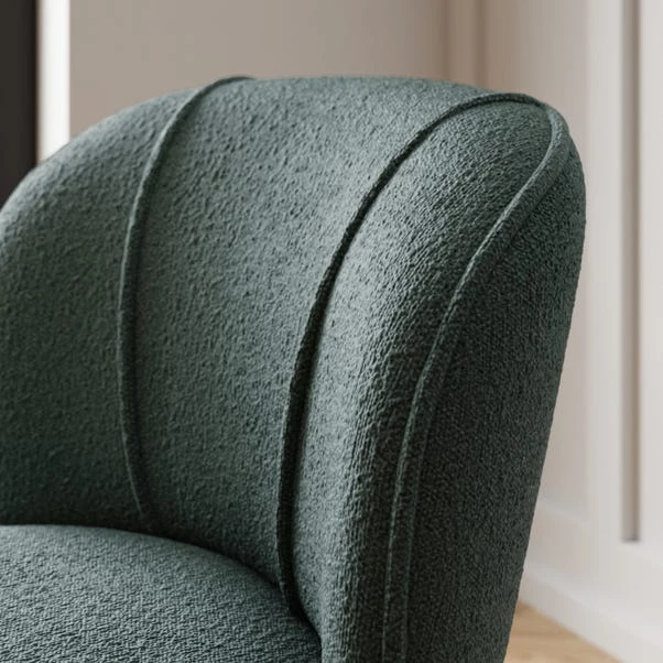 Dunelm Elsie Boucle Cocktail Chair - Image 4