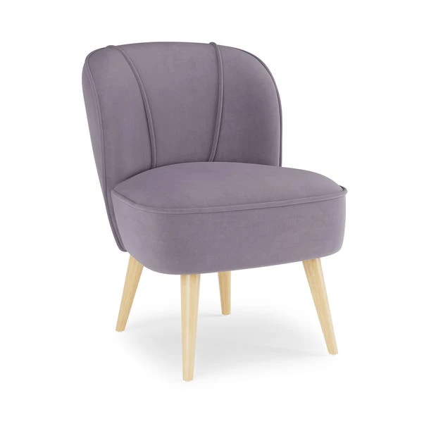 Dunelm Elsie Velvet Chair - Image 3