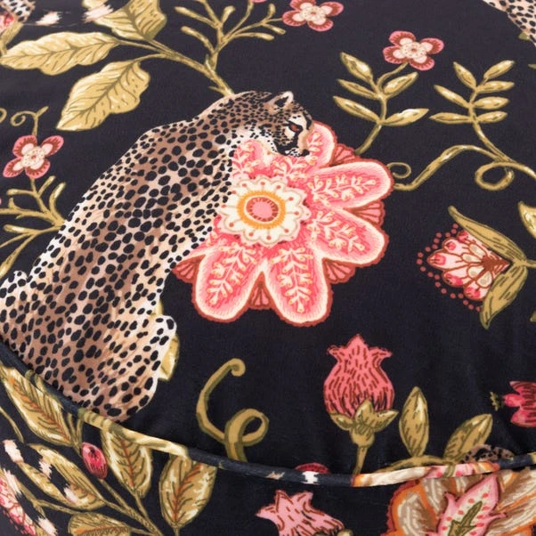 Dunelm Paradise Cheetah Pouffe - Image 2