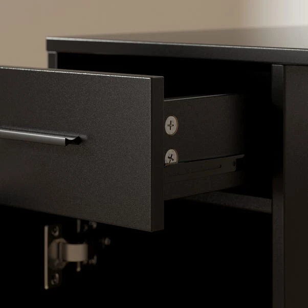 Dunelm Esther Storage Desk Black - Image 4