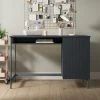 Dunelm Erna Storage Desk Grey