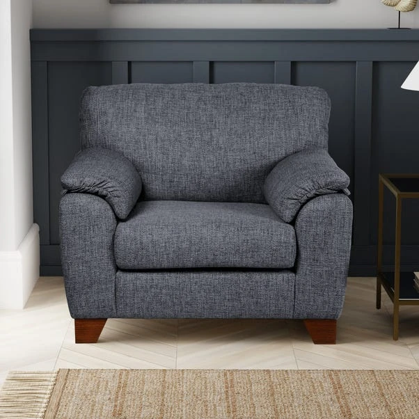 Dunelm Meyer Tonal Weave Armchair 3 Dunelm Meyer Tonal Weave Armchair