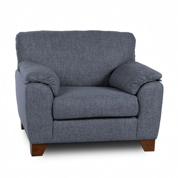 Dunelm Meyer Tonal Weave Armchair 4 Dunelm Meyer Tonal Weave Armchair - Image 2