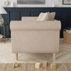 Dunelm Florrie 3 Seater Flatweave Sofa 10 Dunelm Florrie 3 Seater Flatweave Sofa -House of Reeves store 30807870 alt02