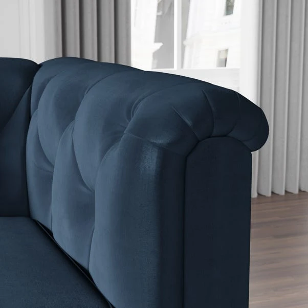 Dunelm Chesterfield Opulent Velvet 3 Seater Sofa - Image 5