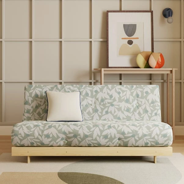 Dunelm Mito Erwin Double Futon Sage Natural Frame 3 Dunelm Mito Erwin Double Futon Sage Natural Frame