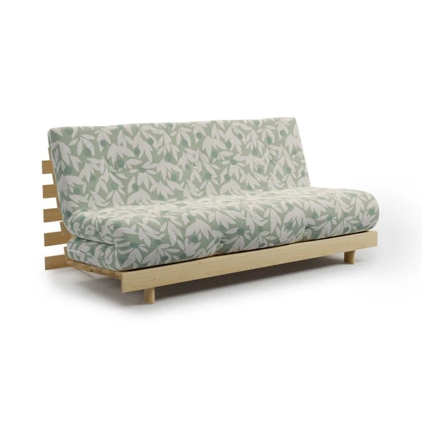 Dunelm Mito Erwin Double Futon Sage Natural Frame 8 Dunelm Mito Erwin Double Futon Sage Natural Frame - Image 6