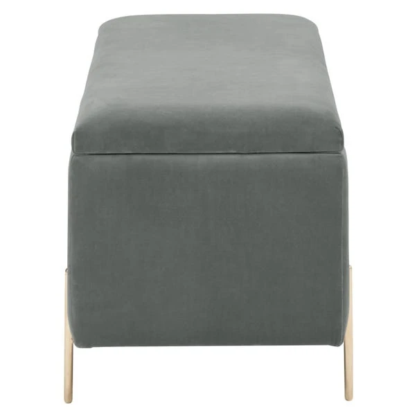 GFW Mystica Velour Ottoman Storage Bench - Image 6
