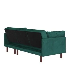 Dorel Clair Velvet Sprung Seat Sectional Sofa -House of Reeves store 30812093 alt04