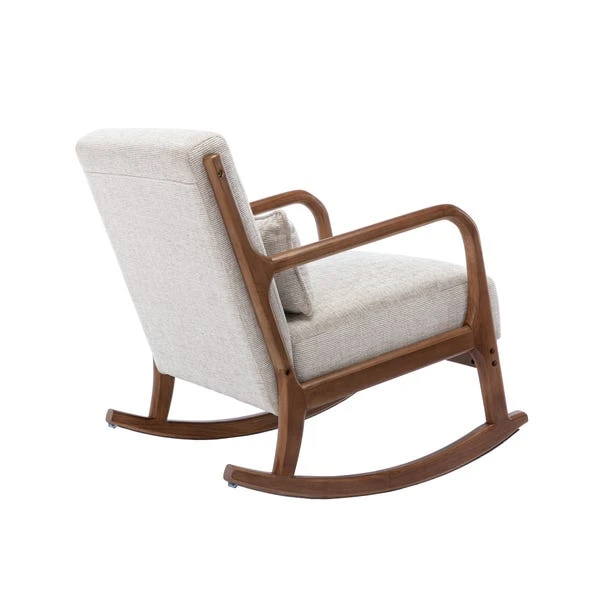 Kyoto Khali Chenille Rocking Chair - Image 4
