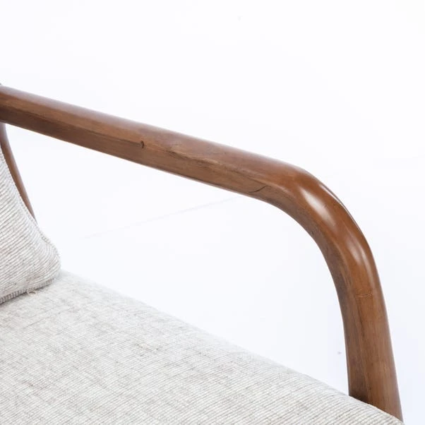 Kyoto Khali Chenille Rocking Chair - Image 6