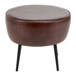 Pacific Lifestyle Pacific Donato Leather Footstool